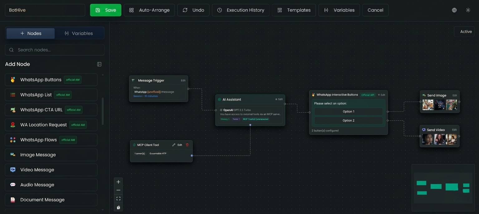 Flowbuilder: visual CRM journeys and automation